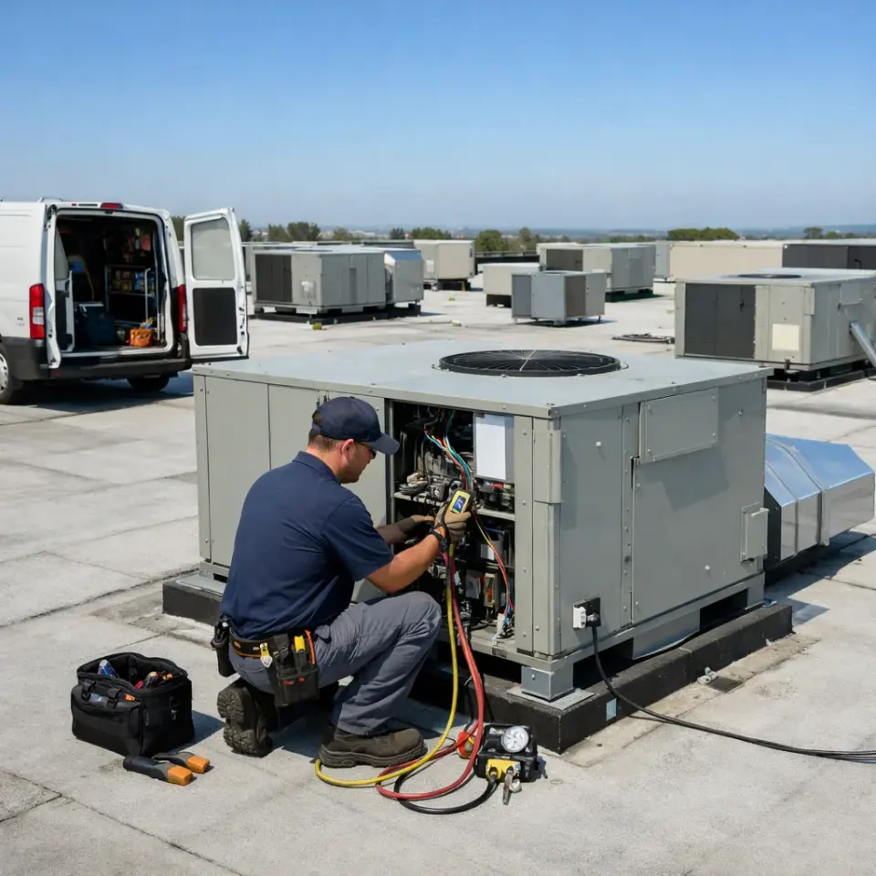 HVAC service in Fulton, TX